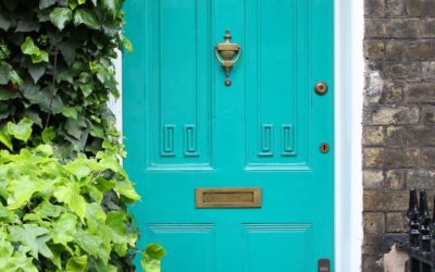 Go Bold with a Colorful Door