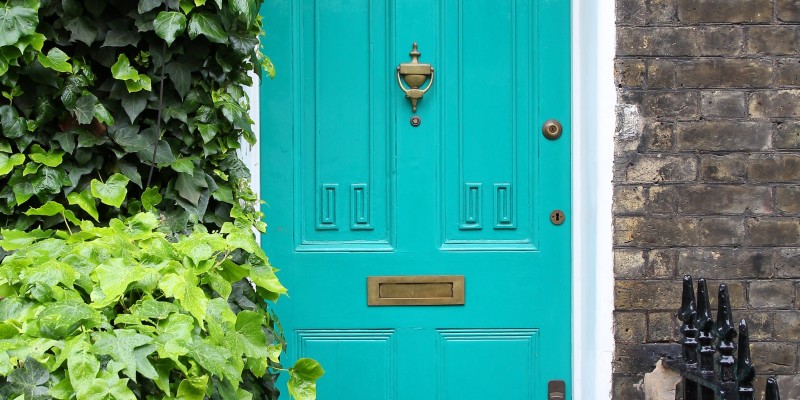 Go Bold with a Colorful Door